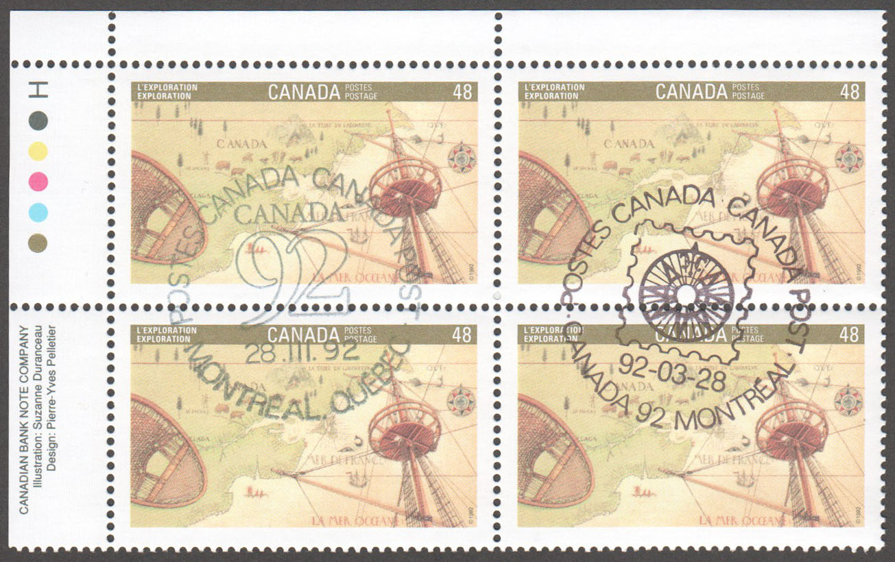 Canada Scott 1406 Used PB UL (A6-1) - Click Image to Close